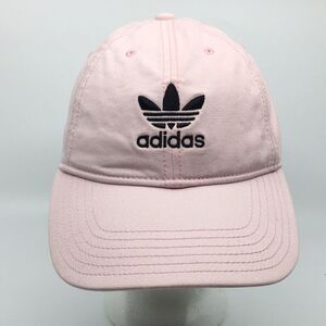 Adidas Light Pink Adjustable Cotton Baseball Cap Hat